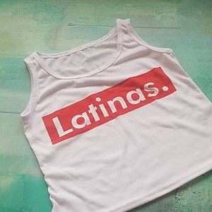Latinas cropped top xs/s